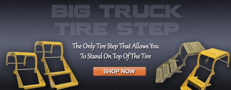 Big Truck Tire Step