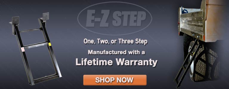 E-Z Steps Manufactured with a Lifetime Warranty