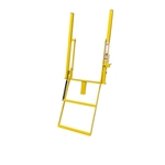 Double Handle Wide 2 Step Solid Stake Rolson Ladder